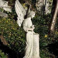 Beeld op Highgate Cemetery