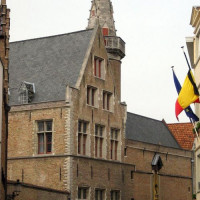 Zicht op het Hof Bladelin
