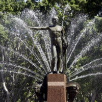 Standbeeld voor Archibald Fountain