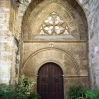 Deur van de Iglesia de San Juan del Hospital