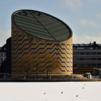 Totaalbeeld van het Tycho Brahe–planetarium