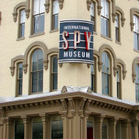 Hoek van het International Spy Museum