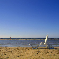 Strandstoel in Jurmala