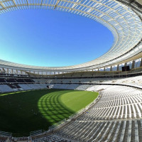 Tribunes van het Kaapstad Stadion
