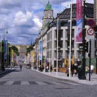 Winkels langs de Karl Johans Gate