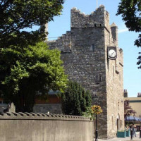 Zicht op Dalkey Castle