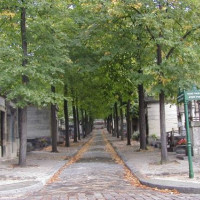 Paadje op het Kerkhof Père-Lachaise