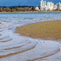 Stranden in Vancouver