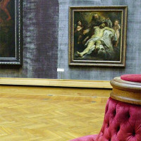 Schilderij tentoongesteld in het Museum voor Schone Kunsten