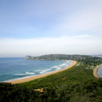 Overzicht op het Ku-ring-gai Chase National Park