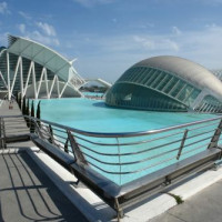 In la Ciudad de las Artes y las Ciencias