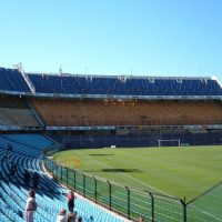 Tribunes in het stadion van Boca Juniros