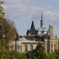 Vergezicht op het Landbouwmuseum