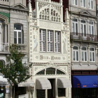 Gevel van de Boekenwinkel Lello