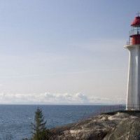 In het Lighthouse Park