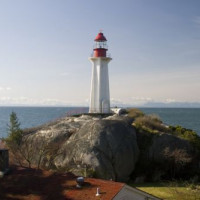 Vuurtoren in Lighthouse Park