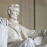 Beeld van Abraham Lincoln