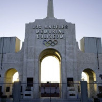 Poort van het Los Angeles Memorial Coliseum