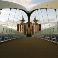 Brug naar The Lowry