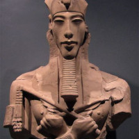Faraobeeld in het Luxormuseum