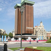 Toren aan het Plaza de Colón