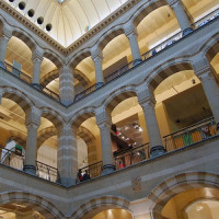 Interieur Magna Plaza, Amsterdam