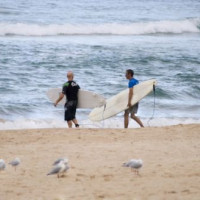 Surfers in Australië