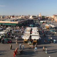 Markt op de Jemaa-el-Fna