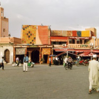 Winkels aan de Jemaa-el-Fna