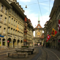 Straatbeeld van de Marktgasse