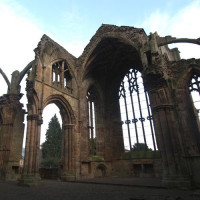 Ruïnes van Melrose Abbey