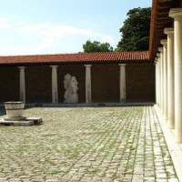 Binnenplein van de Mestrovicgalerij