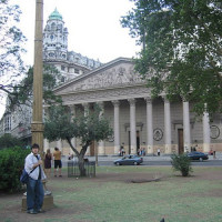 Zicht op de Catedral Metropolitana