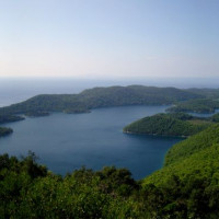 Zicht over Mljet