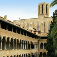 Toren op het Monestir de Pedralbes