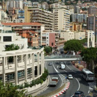 Straatbeeld van Monte Carlo