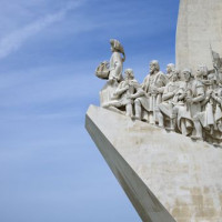 Detail van het Monument der Ontdekkingen