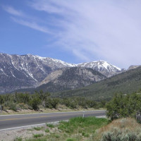 Vergezicht op Mount Charleston