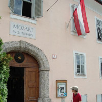 Deur van het Woonhuis van Mozart