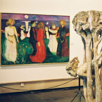 Kunst in het Munchmuseum