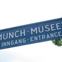Pijl naar het Munchmuseum