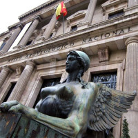 Beeld voor het Museo Arqueológico Nacional