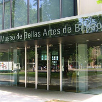 Voordeur van het Museo de Bellas Artes