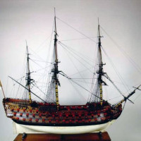 Replica van een zeilboot