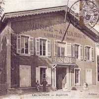 Oud beeld van het Aquarium Musée d’Arcachon