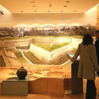 Ruimte in het Historisch Museum van Luxemburg