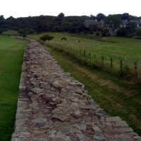 Restanten van de Muur van Hadrianus