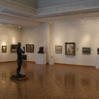 Zaal van het Nationaal Kunstmuseum van Roemenië