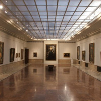 Zaal van het Nationaal Kunstmuseum van Roemenië