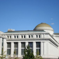 Buiten het National Museum of American History